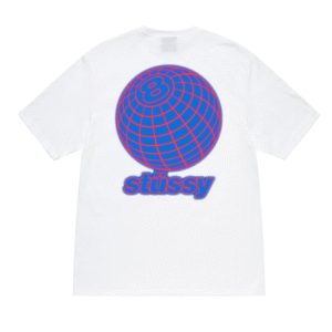 8 BALL GRID TEE-WHITE