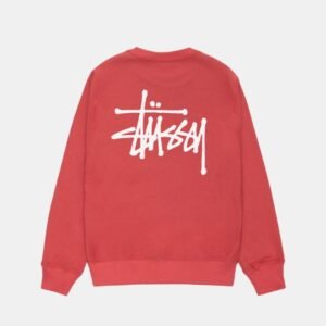 Basic Stussy Red Crew
