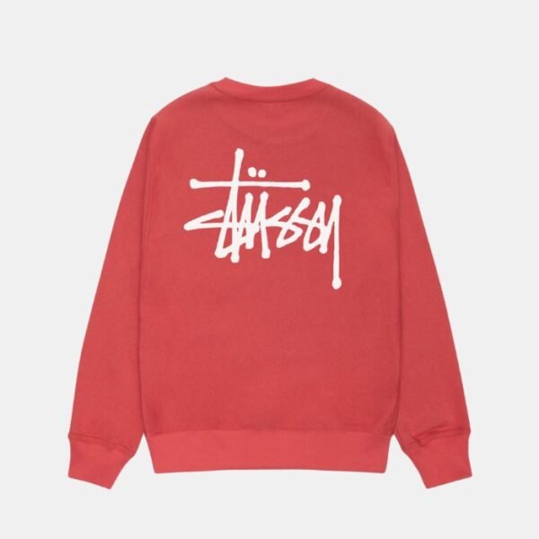 Basic Stussy Red Crew