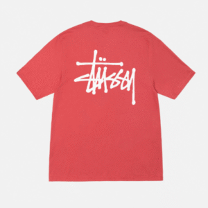 BASIC STÜSSY TEE RED