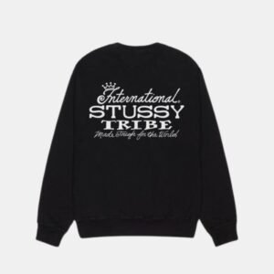 Ist Pigment Dyed Black Crew