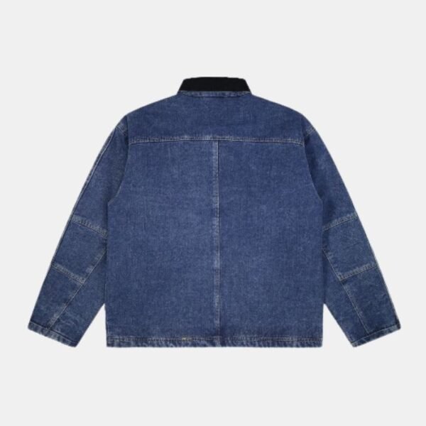 Stussy Washed Work Denim Blue Jacket